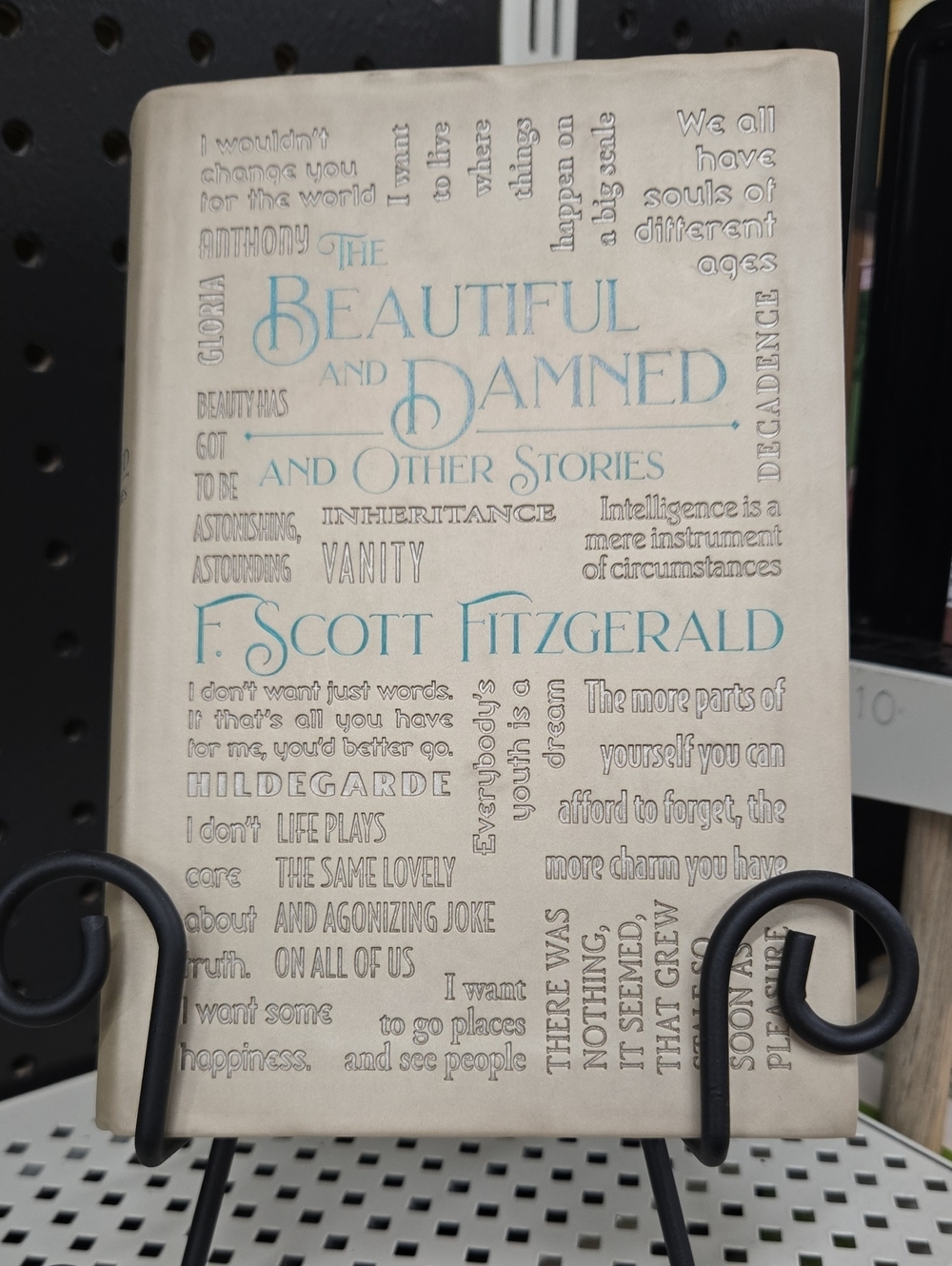 The Beautiful and Damned by F. Scott Fitzgerald - Decorative Book Cover